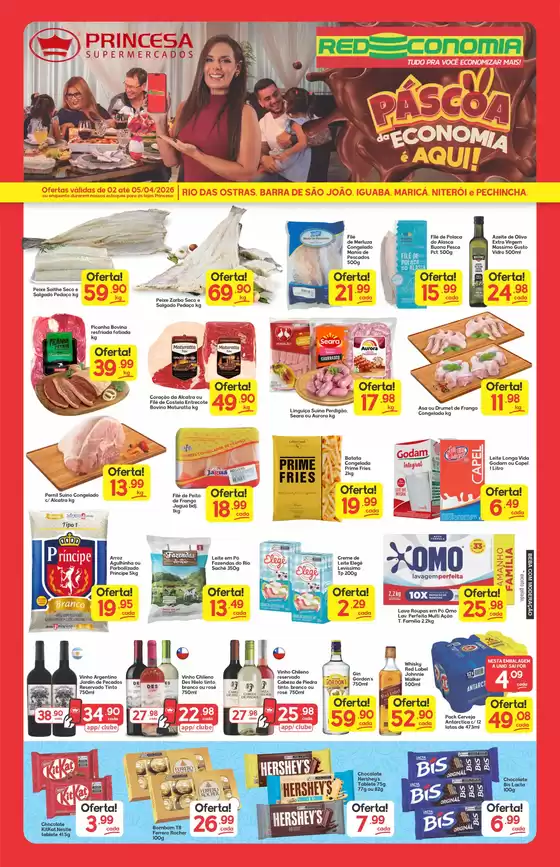 Catálogo Princesa Supermercados | Páscoa de Economia G1 02 á 05/04 | 2026-04-02T00:00:00.000Z - 2026-04-06T00:00:00.000Z