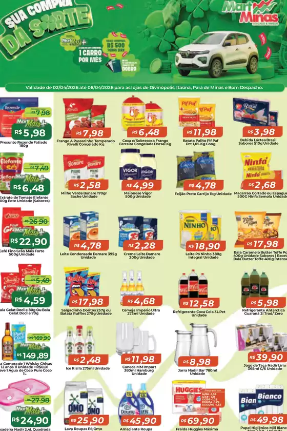 Catálogo Mart Minas | Ótima oferta para caçadores de pechinchas | 2026-04-02T00:00:00.000Z - 2026-04-08T00:00:00.000Z