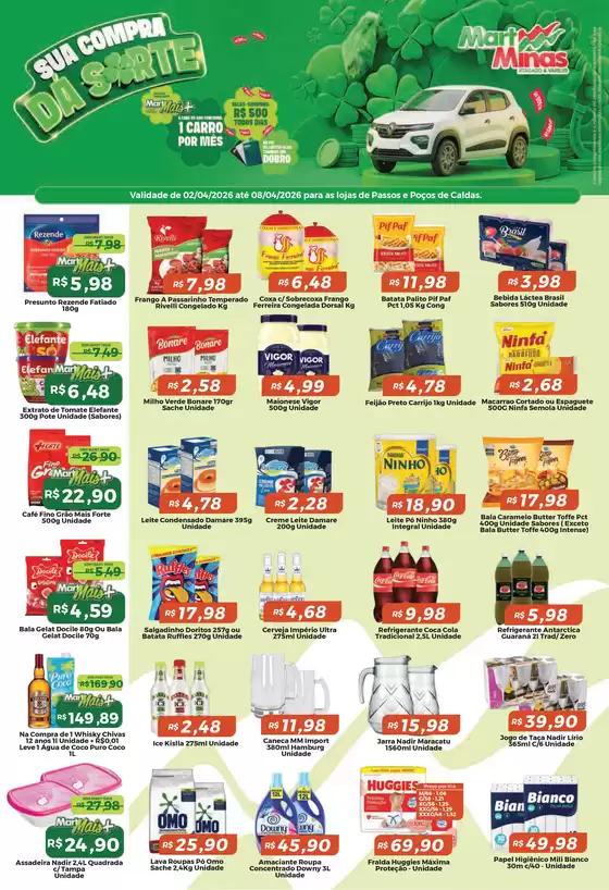 Catálogo Mart Minas | Grandes descontos em produtos selecionados | 2026-04-02T00:00:00.000Z - 2026-04-08T00:00:00.000Z