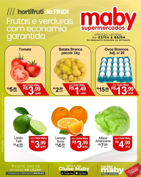 Catálogo Maby Supermercados | Novas ofertas para descobrir | 2026-04-03T00:00:00.000Z - 2026-04-05T00:00:00.000Z