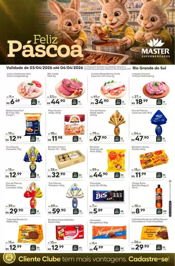 Catálogo Master Supermercados em Porto Velho | Final de semana RS | 2026-04-03T00:00:00.000Z - 2026-04-04T00:00:00.000Z