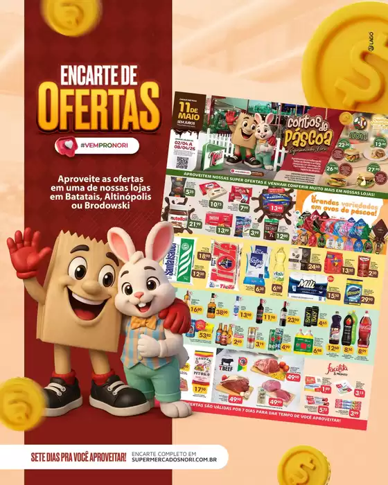 Catálogo Supermercados Nori | Descubra ofertas atraentes | 2026-04-02T00:00:00.000Z - 2026-04-26T00:00:00.000Z