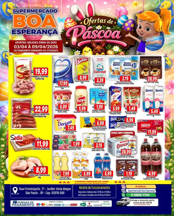 Catálogo Boa Esperança | Páscoa | 2026-04-07T00:00:00.000Z - 2026-04-09T00:00:00.000Z