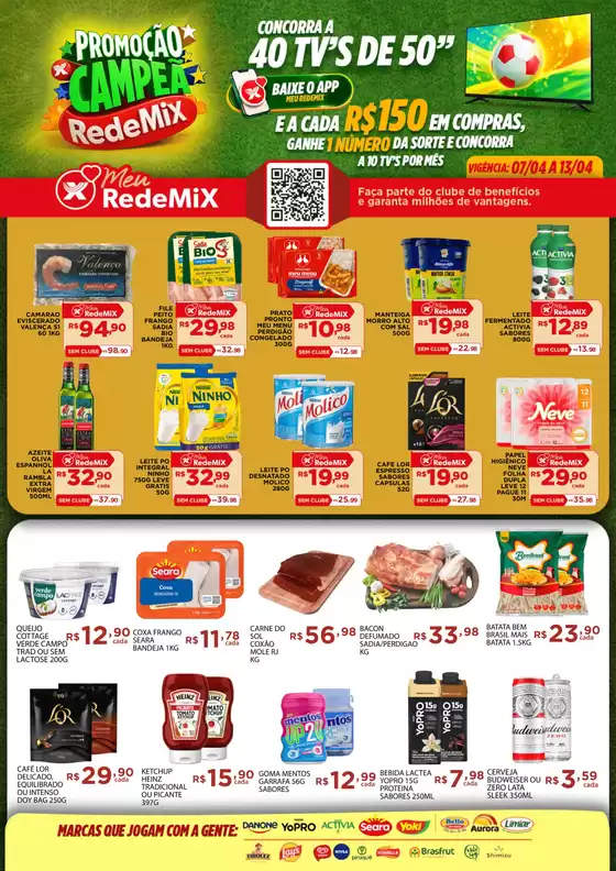 Catálogo Rede Mix | PROMOÇÃO CAMPEA | 2026-04-07T00:00:00.000Z - 2026-04-13T00:00:00.000Z