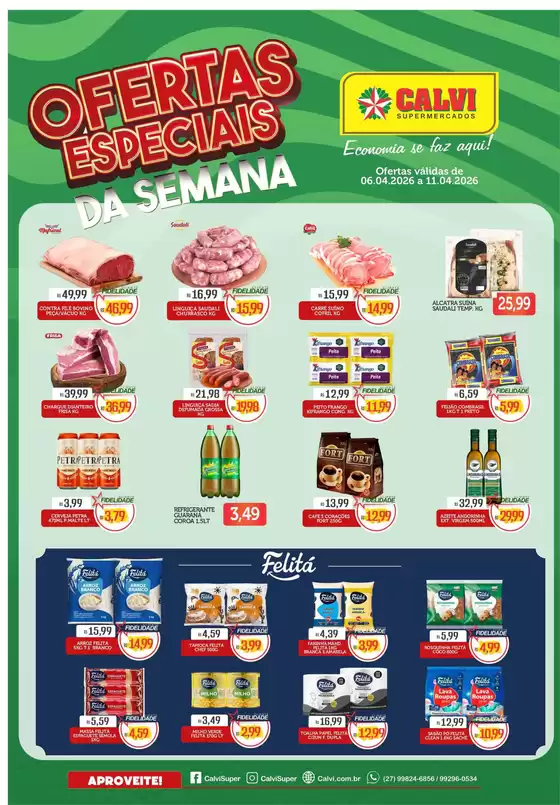 Catálogo Calvi Supermercados | Ofertas Especiais | 2026-04-07T00:00:00.000Z - 2026-04-11T00:00:00.000Z