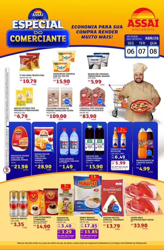 Catálogo Assaí Atacadista | Encarte Assaí Atacadista 45578-39 | 2026-04-06T00:00:00.000Z - 2026-04-08T00:00:00.000Z