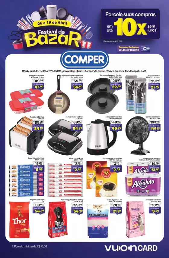 Catálogo Comper | Ofertas exclusivas | 2026-04-06T00:00:00.000Z - 2026-04-19T00:00:00.000Z