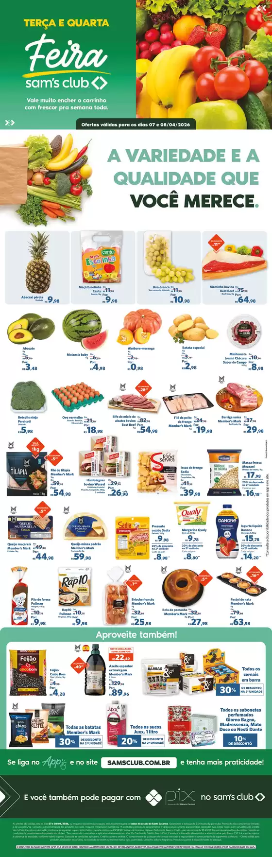 Catálogo Sam's Club | Ótima oferta para todos os clientes | 2026-04-07T00:00:00.000Z - 2026-04-08T00:00:00.000Z
