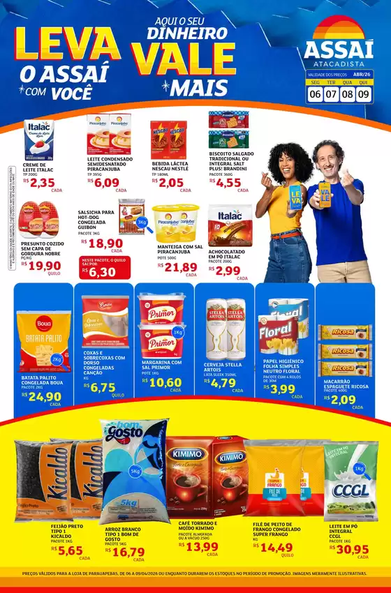 Catálogo Assaí Atacadista | Encarte Assaí Atacadista 45751-64 | 2026-04-06T00:00:00.000Z - 2026-04-09T00:00:00.000Z