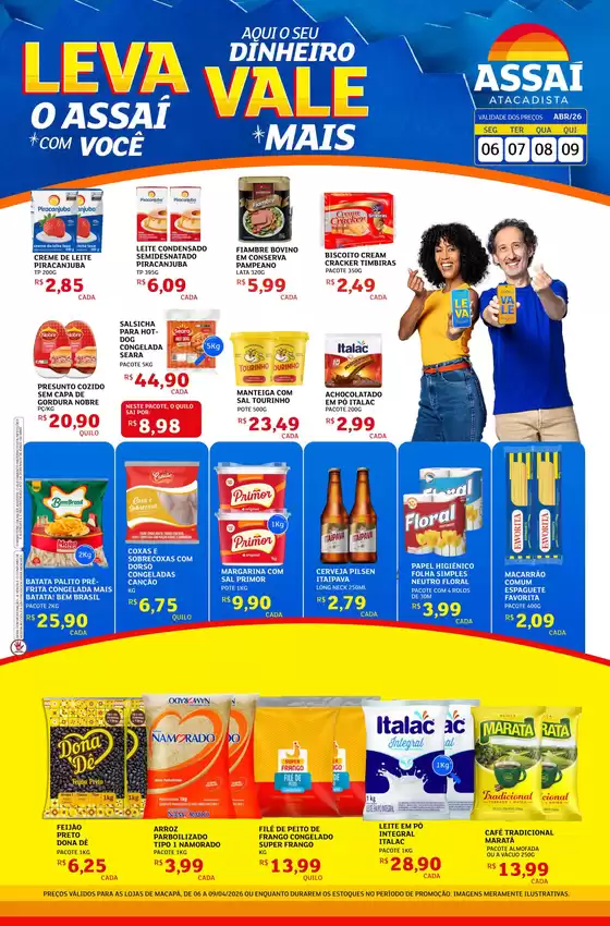 Catálogo Assaí Atacadista | Encarte Assaí Atacadista 45751-442 | 2026-04-06T00:00:00.000Z - 2026-04-09T00:00:00.000Z
