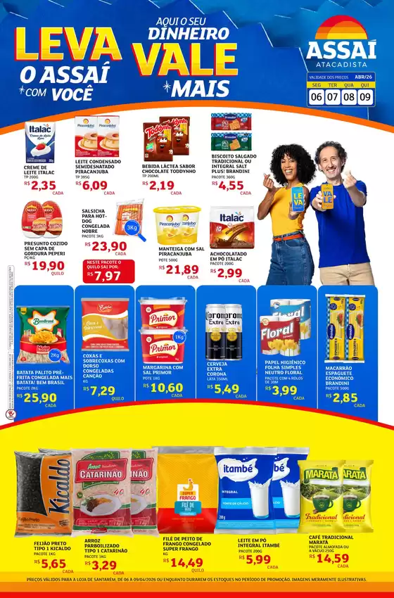 Catálogo Assaí Atacadista | Encarte Assaí Atacadista 45751-65 | 2026-04-06T00:00:00.000Z - 2026-04-09T00:00:00.000Z