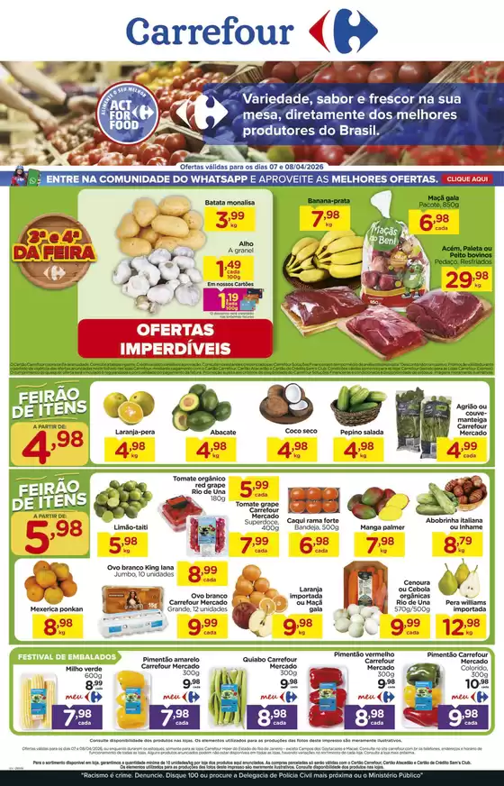 Catálogo Carrefour | Ampla seleção de ofertas | 2026-04-07T00:00:00.000Z - 2026-04-08T00:00:00.000Z