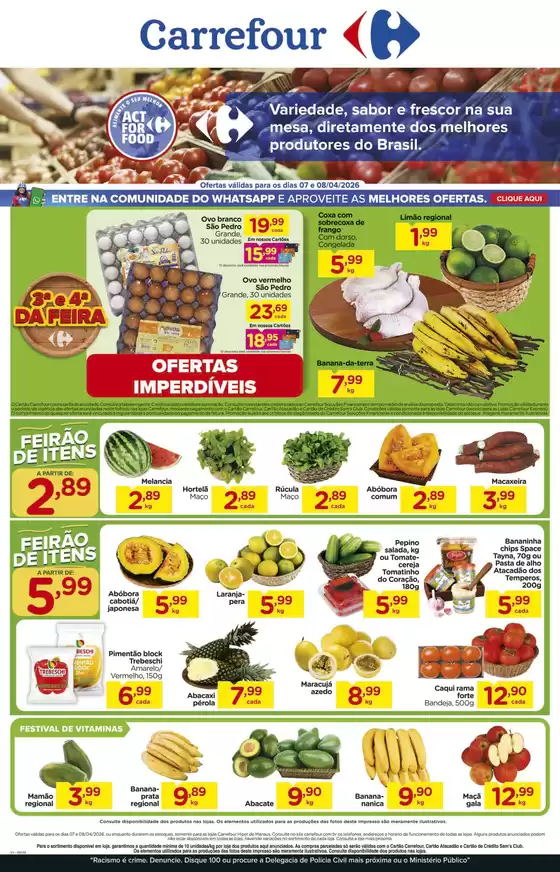 Catálogo Carrefour | Ótima oferta para caçadores de pechinchas | 2026-04-07T00:00:00.000Z - 2026-04-08T00:00:00.000Z