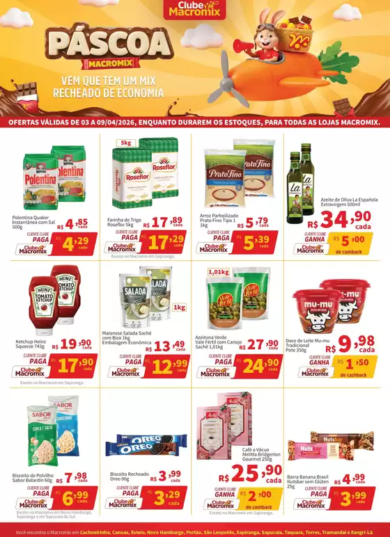 Catálogo Macromix Atacado | Ofertas especiais atraentes para todos | 2026-04-03T00:00:00.000Z - 2026-04-09T00:00:00.000Z