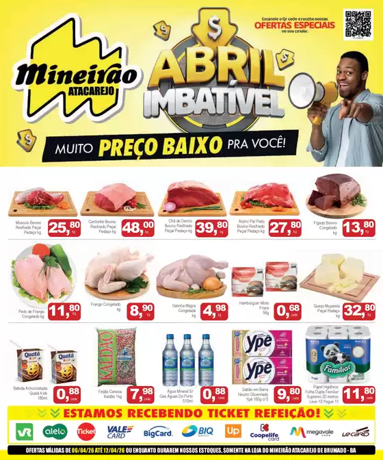 Catálogo Mineirão Atacarejo | MINEIRAO ATACAREJO BRUMADO 06.04 A 12.04 | 2026-04-06T00:00:00.000Z - 2026-04-12T00:00:00.000Z