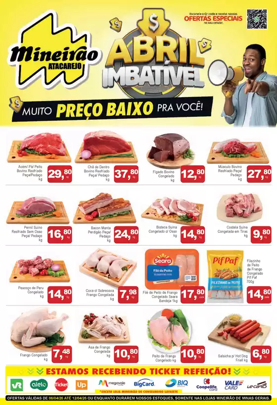 Catálogo Mineirão Atacarejo | MINEIRAO ATACAREJO MINAS GERAIS 06.04 A 12.04 | 2026-04-06T00:00:00.000Z - 2026-04-12T00:00:00.000Z