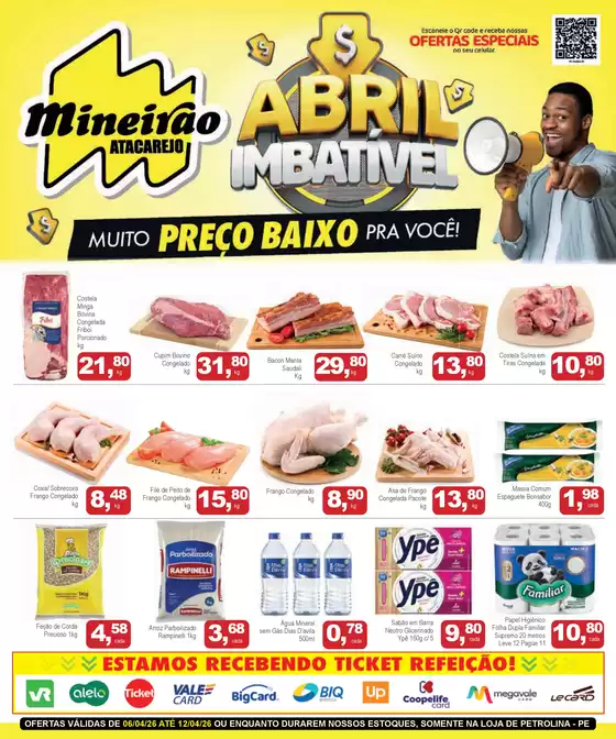 Catálogo Mineirão Atacarejo | MINEIRAO ATACAREJO PETROLINA 06.04 A 12.04 | 2026-04-06T00:00:00.000Z - 2026-04-12T00:00:00.000Z