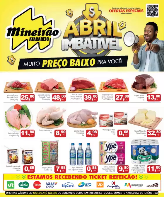 Catálogo Mineirão Atacarejo | MINEIRAO ATACAREJO ILHEUS 06.04 A 12.04 | 2026-04-06T00:00:00.000Z - 2026-04-12T00:00:00.000Z