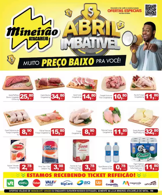 Catálogo Mineirão Atacarejo | MINEIRAO ATACAREJO NATAL 06.04 A 12.04 | 2026-04-06T00:00:00.000Z - 2026-04-12T00:00:00.000Z