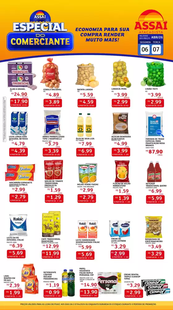 Catálogo Assaí Atacadista | Encarte Assaí Atacadista 45887-102 | 2026-04-07T00:00:00.000Z - 2026-04-07T00:00:00.000Z