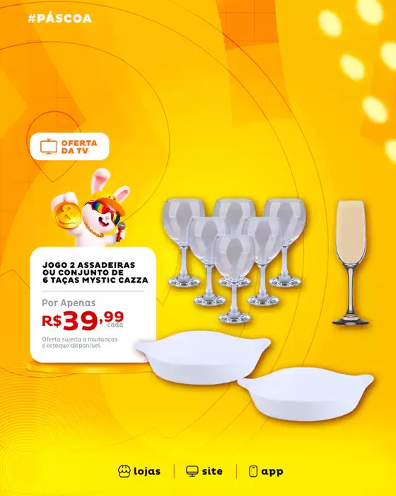 Catálogo Casa e Vídeo em Nova Santa Rita | Encarte Casa e Vídeo | 2026-04-07T00:00:00.000Z - 2026-04-11T00:00:00.000Z