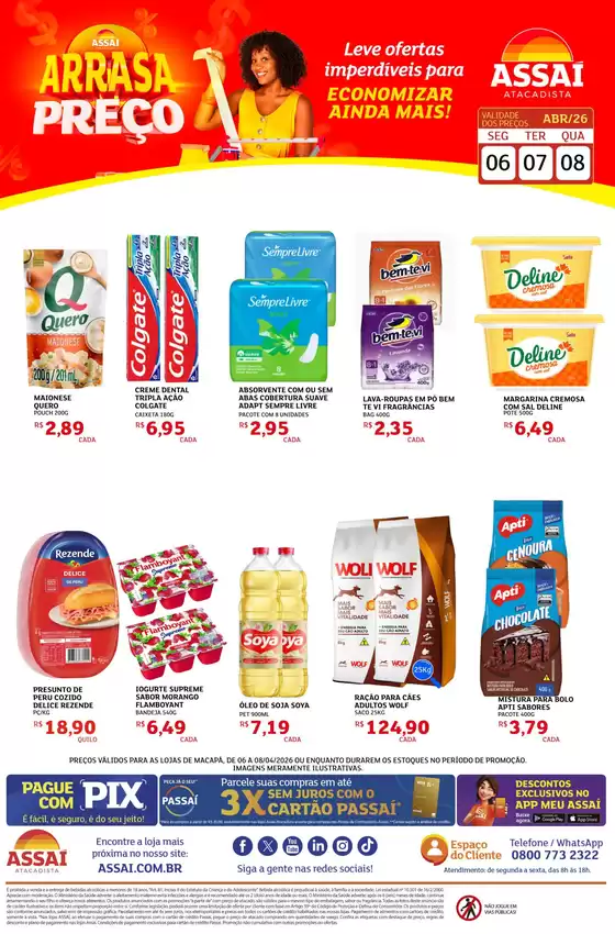 Catálogo Assaí Atacadista | Encarte Assaí Atacadista 45914-442 | 2026-04-07T00:00:00.000Z - 2026-04-08T00:00:00.000Z