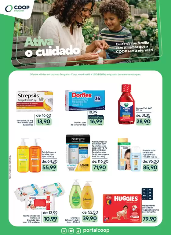 Catálogo Drogarias Coop | Encarte Drogarias Coop | 2026-04-06T00:00:00.000Z - 2026-04-12T00:00:00.000Z