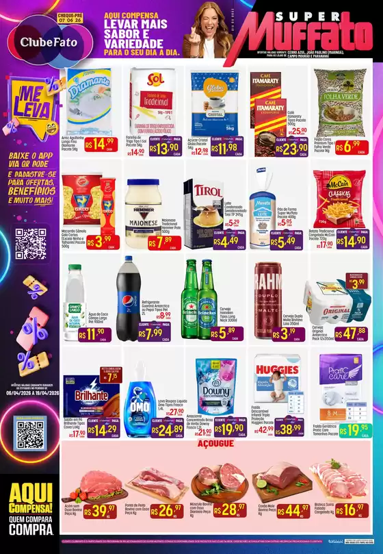 Catálogo Super Muffato | Ofertas exclusivas e pechinchas | 2026-04-06T00:00:00.000Z - 2026-04-19T00:00:00.000Z