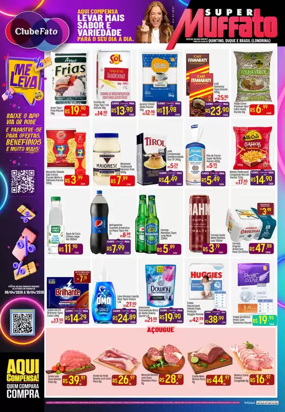 Catálogo Super Muffato | Ofertas especiais atraentes para todos | 2026-04-06T00:00:00.000Z - 2026-04-19T00:00:00.000Z