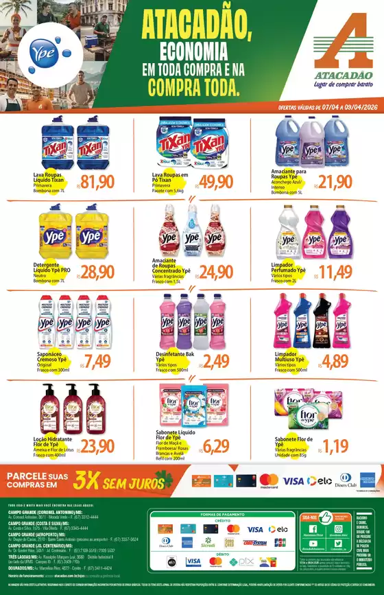 Catálogo Atacadão | Atacadão - Higiene e Limpeza | 2026-04-07T00:00:00.000Z - 2026-04-09T00:00:00.000Z