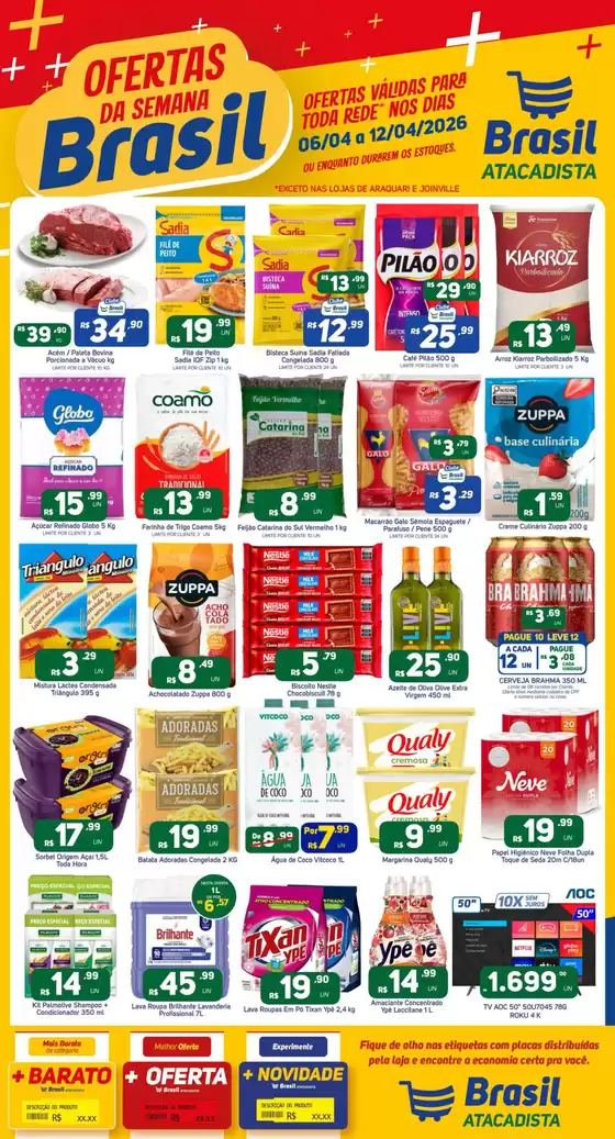 Catálogo Brasil Atacadista | Encarte Semanal | 2026-04-06T00:00:00.000Z - 2026-04-12T00:00:00.000Z