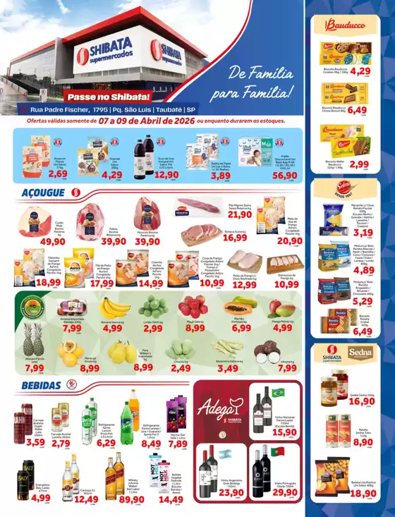 Catálogo Shibata Supermercados | Melhores ofertas para todos os clientes | 2026-04-07T00:00:00.000Z - 2026-04-09T00:00:00.000Z