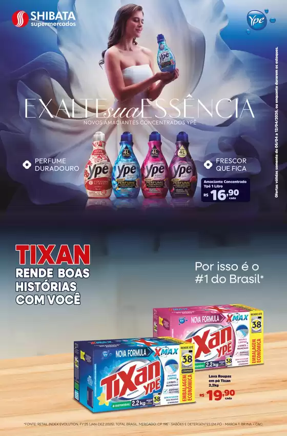 Catálogo Shibata Supermercados | Ofertas e promoções atuais | 2026-04-06T00:00:00.000Z - 2026-04-12T00:00:00.000Z
