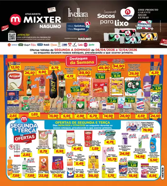 Catálogo Nagumo em São Paulo | SEMANAL MIXTER | 2026-04-06T00:00:00.000Z - 2026-04-12T00:00:00.000Z