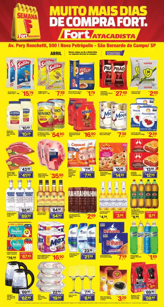 Catálogo Fort Atacadista | SP Fort Semanal 1ª ED 06 a 09 ABR 26 Sao Bernardo | 2026-04-06T00:00:00.000Z - 2026-04-09T00:00:00.000Z