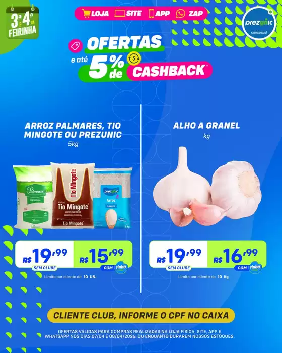 Catálogo Prezunic | Nossas melhores ofertas para você | 2026-04-07T00:00:00.000Z - 2026-04-08T00:00:00.000Z