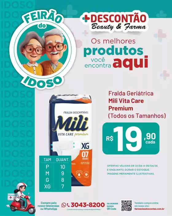 Catálogo Farmácias Descontão | Ofertas especiais atraentes para todos | 2026-04-01T00:00:00.000Z - 2026-04-08T00:00:00.000Z