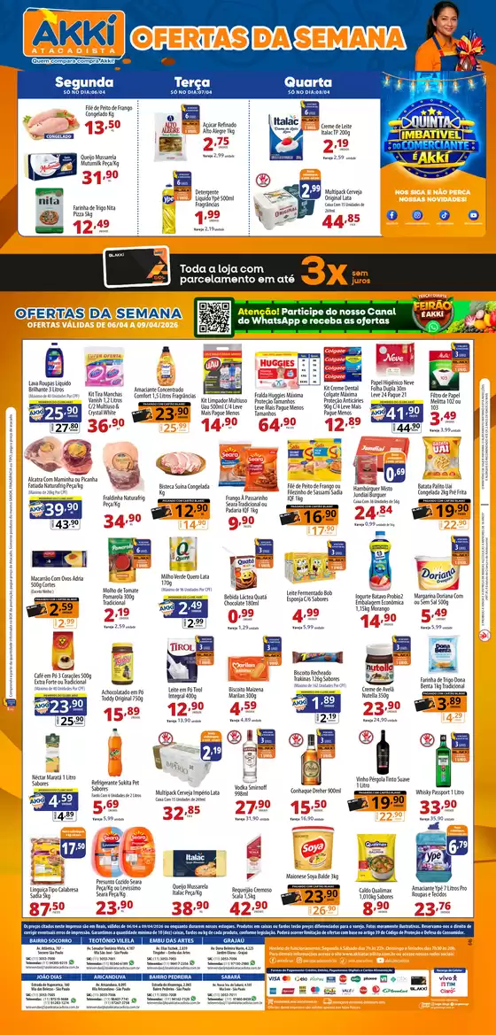 Catálogo Akki Atacadista | OFERTAS DA SEMANA NO AKKI 06 A 09 04 | 2026-04-06T00:00:00.000Z - 2026-04-09T00:00:00.000Z