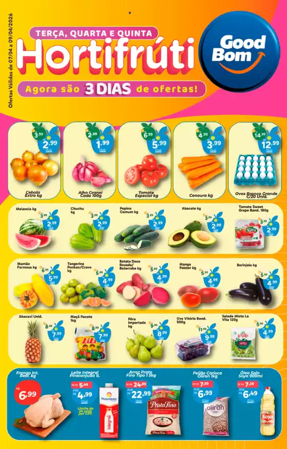 Catálogo GoodBom | Novas ofertas para descobrir | 2026-04-07T00:00:00.000Z - 2026-04-09T00:00:00.000Z