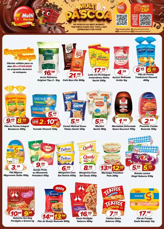 Catálogo Rede Multi Market | Encarte Rede Multi Market | 2026-04-06T00:00:00.000Z - 2026-04-07T00:00:00.000Z