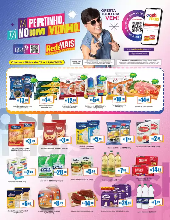 Catálogo Rede Mais Supermercados | Encarte no 600 07 a 17.04.2026 7 | 2026-04-07T00:00:00.000Z - 2026-04-17T00:00:00.000Z