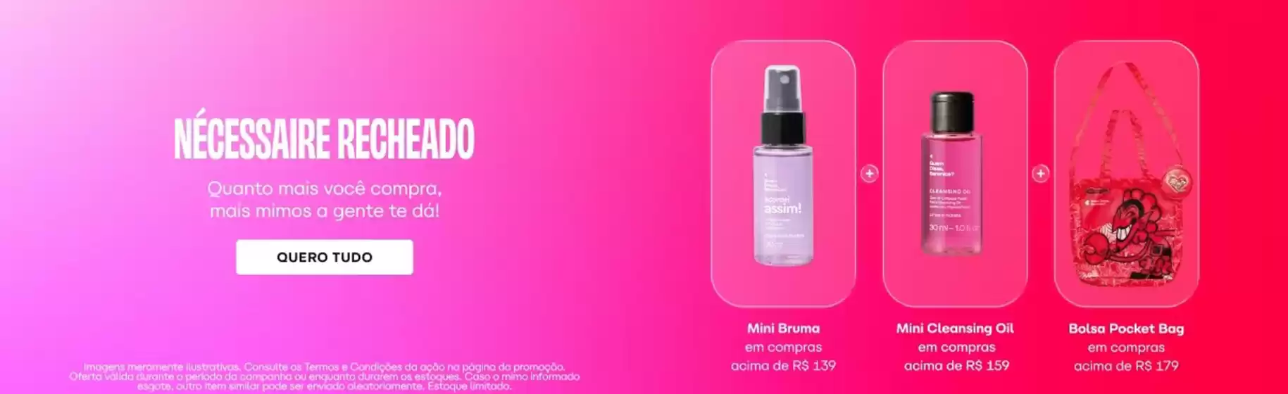 Catálogo Quem disse, berenice? | Outlet Quem disse, berenice? | 2026-04-08T00:00:00.000Z - 2026-04-22T00:00:00.000Z