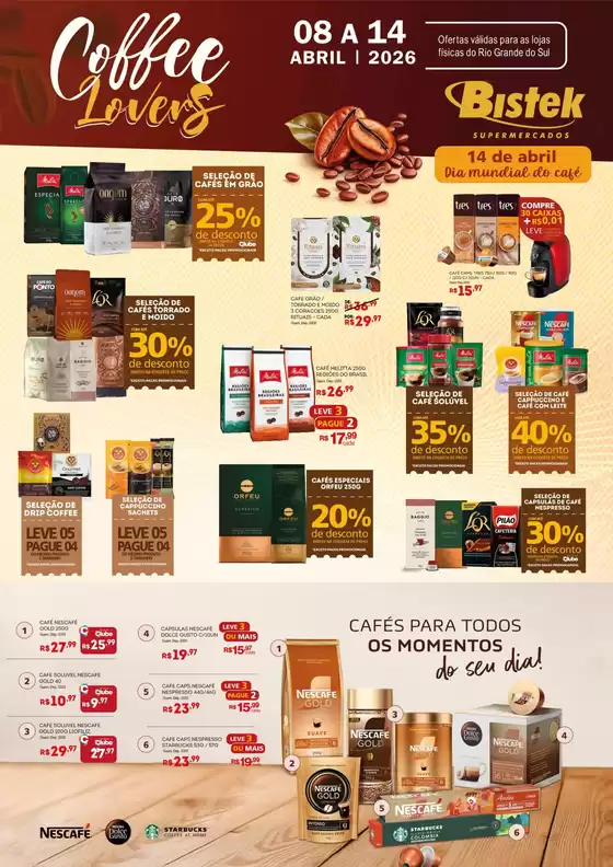Catálogo Bistek Supermercados | Descubra ofertas atraentes | 2026-04-08T00:00:00.000Z - 2026-04-14T00:00:00.000Z