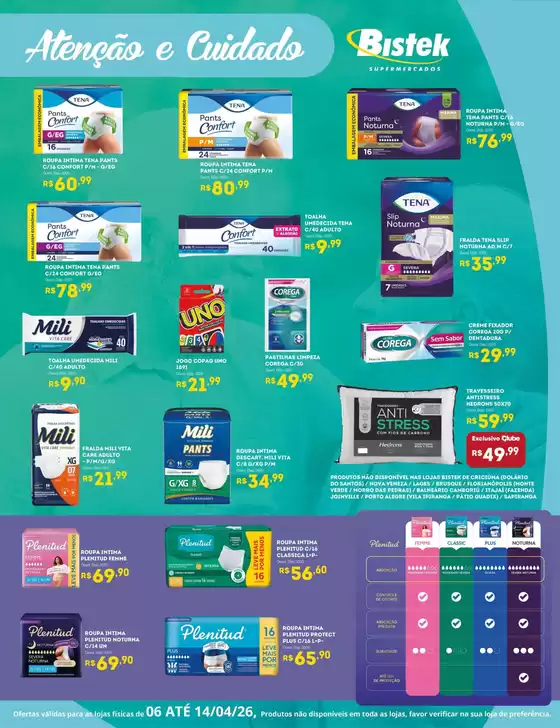 Catálogo Bistek Supermercados | Ofertas especiais para você | 2026-04-06T00:00:00.000Z - 2026-04-14T00:00:00.000Z