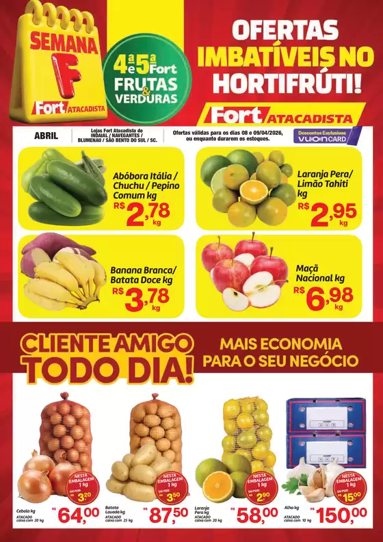 Catálogo Fort Atacadista | Novas ofertas para descobrir | 2026-04-08T00:00:00.000Z - 2026-04-09T00:00:00.000Z