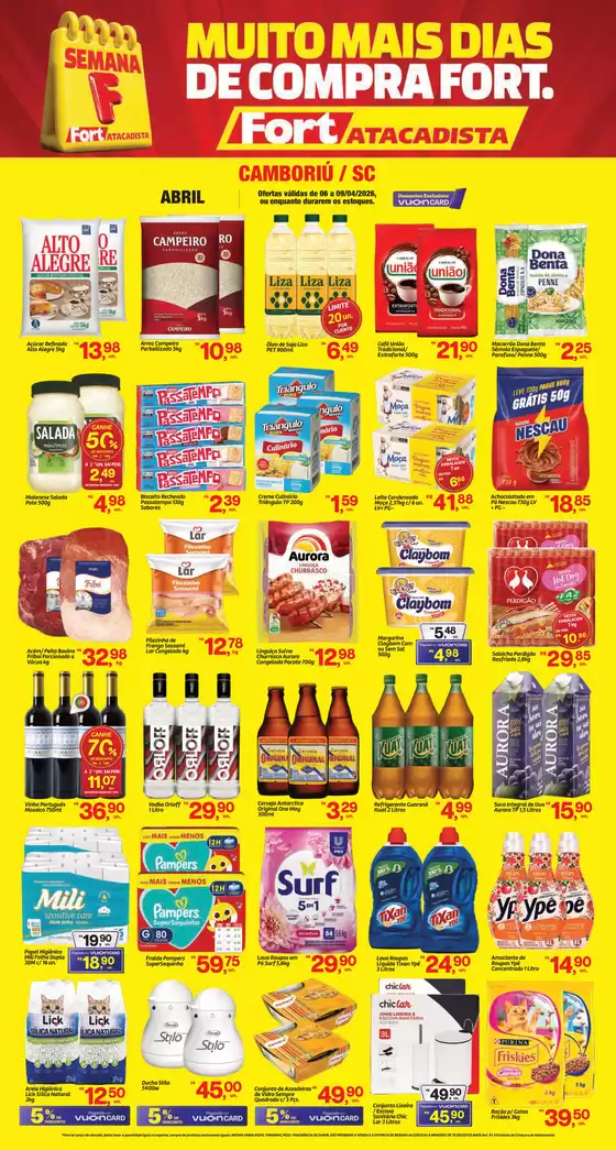 Catálogo Fort Atacadista | SC FORT Semana 1ª Ed 06 a 09 ABR 26 Camboriu | 2026-04-06T00:00:00.000Z - 2026-04-09T00:00:00.000Z