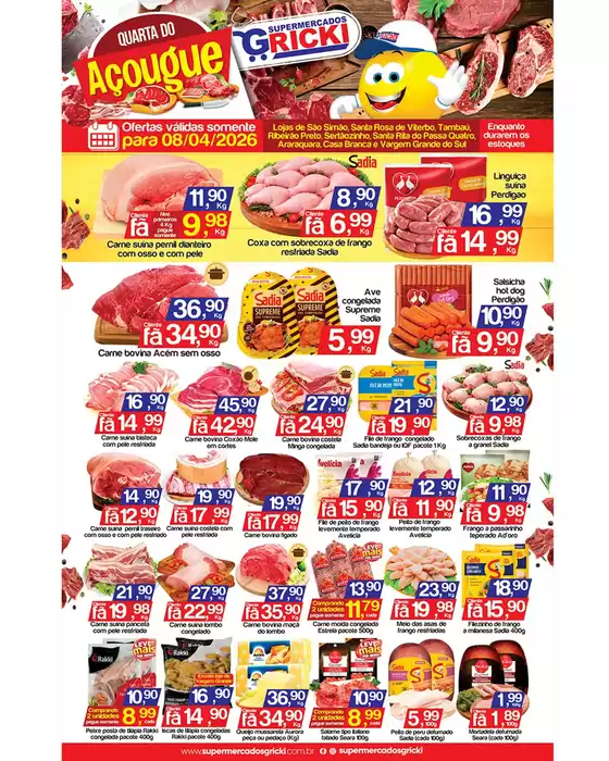 Catálogo Supermercados Gricki | Encarte Supermercados Gricki | 2026-04-08T00:00:00.000Z - 2026-04-08T00:00:00.000Z