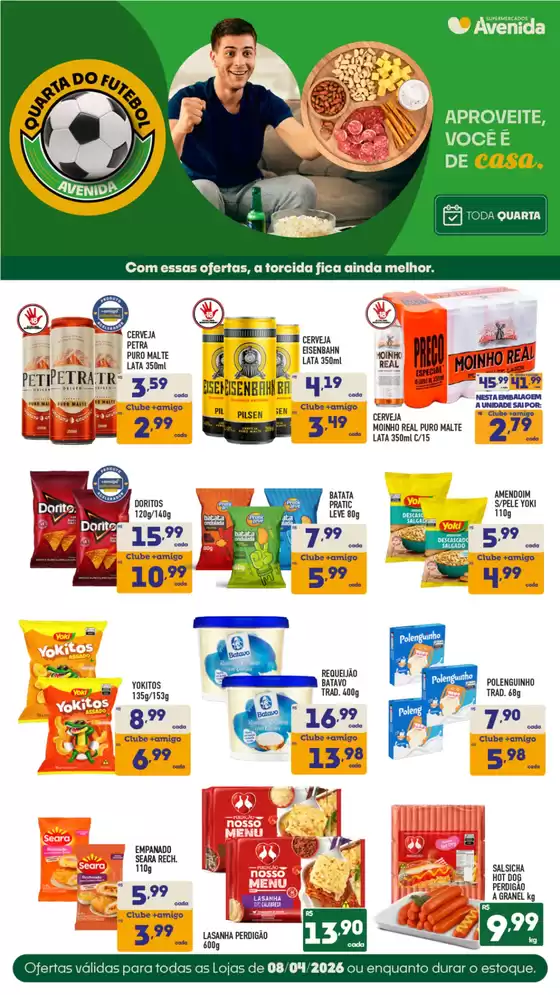 Catálogo Supermercados Avenida | Ampla seleção de ofertas | 2026-04-08T00:00:00.000Z - 2026-04-08T00:00:00.000Z