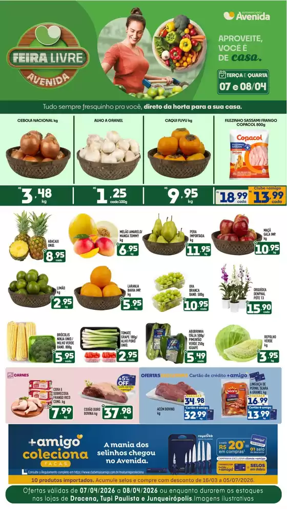 Catálogo Supermercados Avenida | Grandes descontos em produtos selecionados | 2026-04-07T00:00:00.000Z - 2026-04-08T00:00:00.000Z