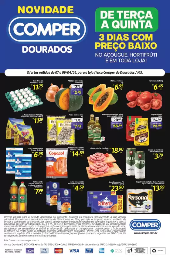 Catálogo Comper | Especial Comper Dourados | 2026-04-07T00:00:00.000Z - 2026-04-09T00:00:00.000Z